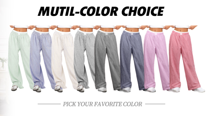 This image highlights the variety of colors available for the Women's Pajama Pants, offering both style and comfort for every preference.