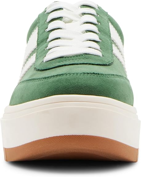 Close-up view of Madden Girl Women's Navida Sneaker showcasing the stylish details.